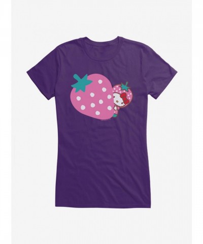 Hello Kitty Strawberry Graphic Tee for Girls