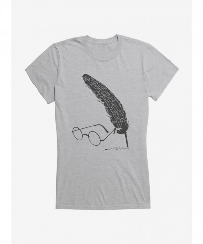 Harry Potter Eyewear and Quill Design Junior T-Shirt