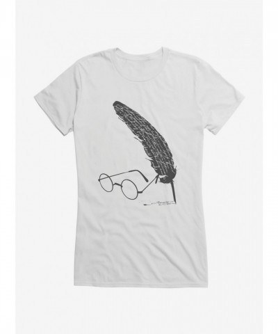 Harry Potter Eyewear and Quill Design Junior T-Shirt