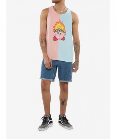 Kirby Fire Split Tank Top for Unisex