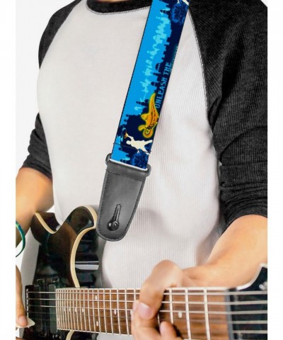 Disney Aladdin Genie Lamp Guitar Strap for Rock Stars