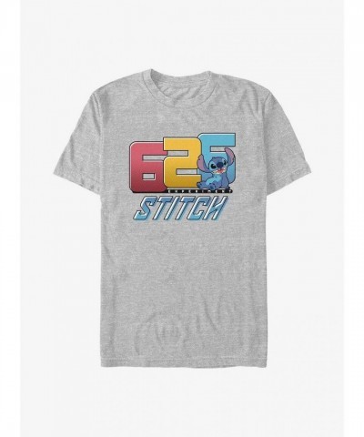 Disney Lilo & Stitch Grey T-Shirt for Men - Comfortable and Lightweight