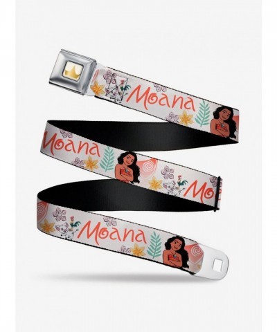 Disney Moana Seatbelt with Pua and Hei Hei for Kids
