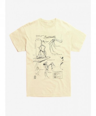 Fantastic Beasts Bowtruckle Silver T-Shirt for Men