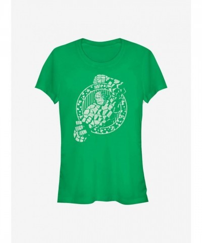 Marvel Fantastic Four Time Travel Adventure T-Shirt for Girls - Green